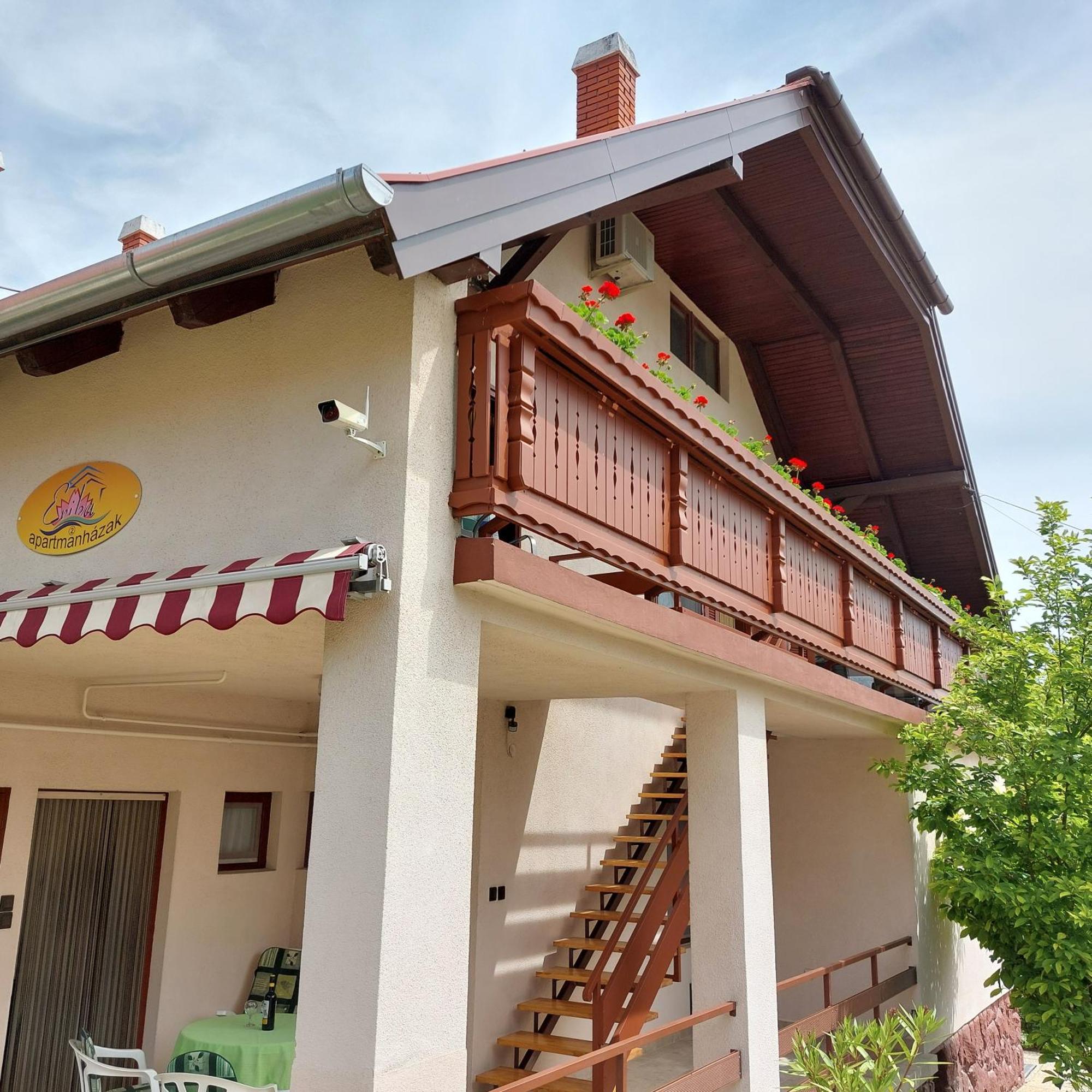 Hévíz Erika Apartmanhazak מראה חיצוני תמונה